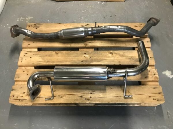 K1 Racing Exhaust MX NB back view