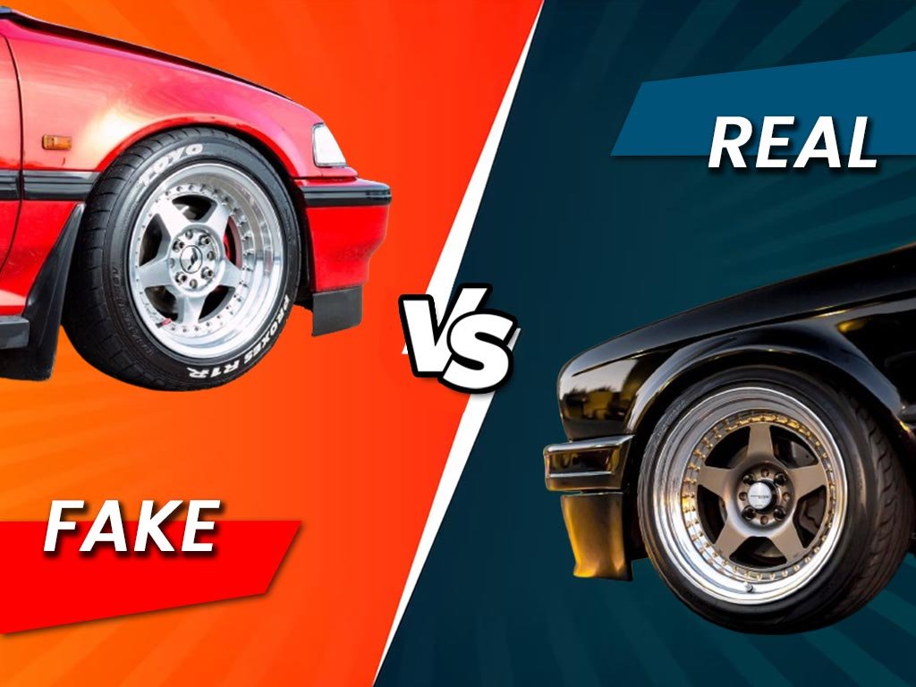 Real vs Fake wheels