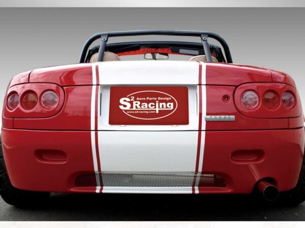 S2 Racing Clubman rear bumper close up 2